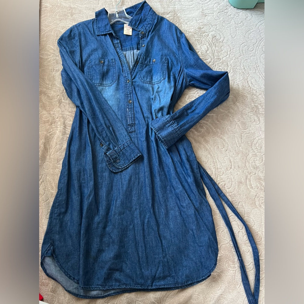 Denim light weight dress